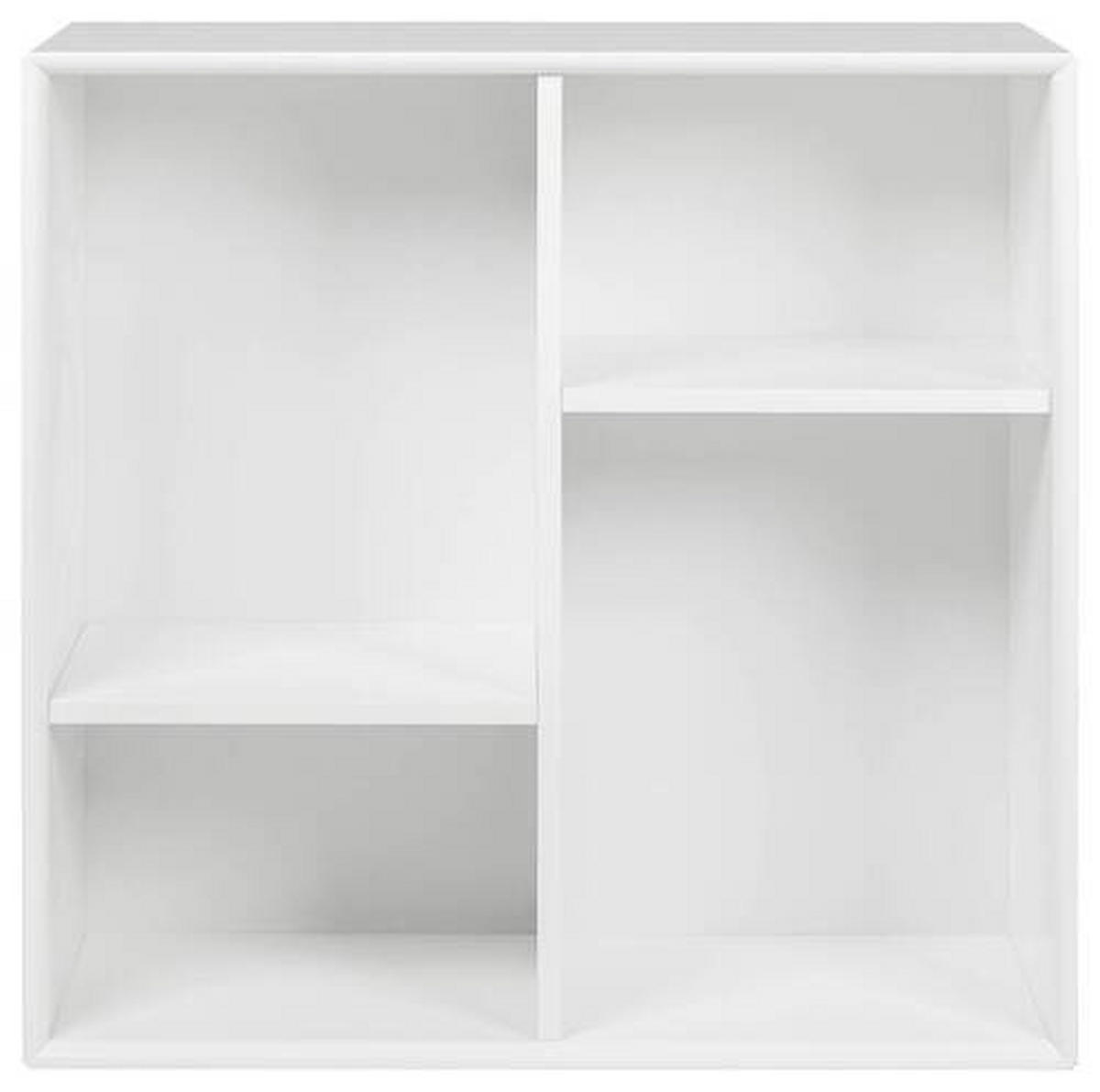 REGAL  70/70/32 cm Weiß  - Weiß, MODERN, Holzwerkstoff (70/70/32cm) - Lomoco