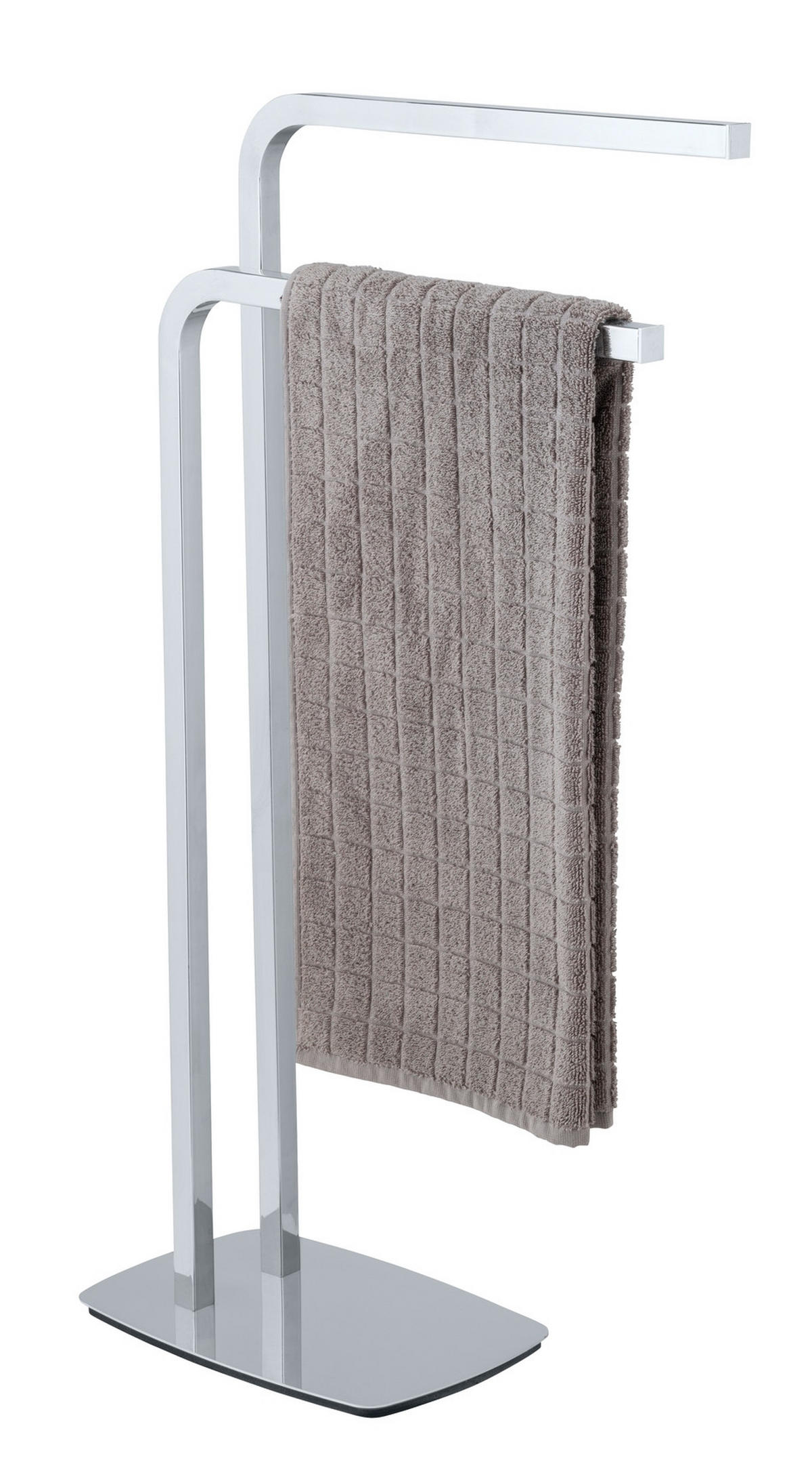 HANDTUCHSTÄNDER 20/46,5/81,5 cm  - Chromfarben, KONVENTIONELL, Metall (20/46,5/81,5cm) - Schöner Wohnen