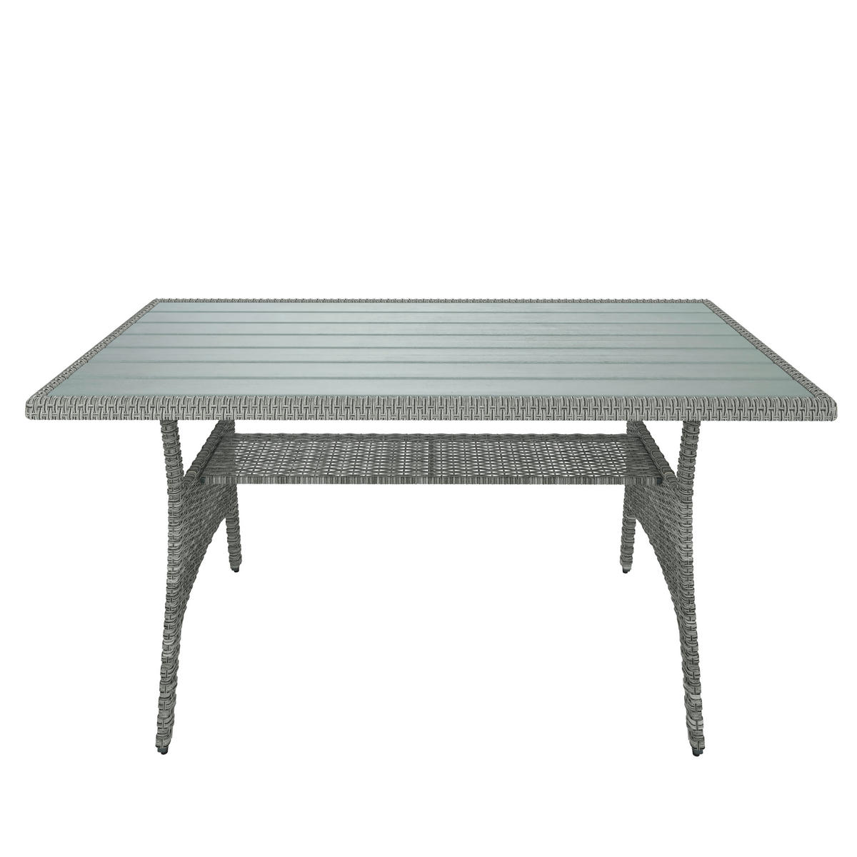 DINING-LOUNGESET 7-teilig  - Grau, MODERN, Kunststoff/Metall (78kg) - Ambia Garden