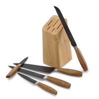 BLOK NA NOŽE  - barvy akácie, Basics, dřevo (22,7cm) - Echtwerk