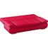 SCHLAFSOFA Rot - Chromfarben/Rot, Design, Textil/Metall (210/84/90cm) - Novel