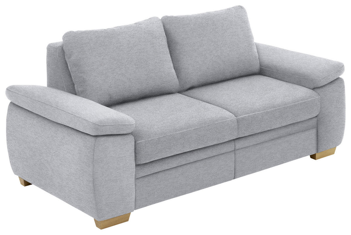 SCHLAFSOFA in Hellgrau  - Hellgrau, KONVENTIONELL, Holz/Textil (196/90/100cm) - Beldomo Style