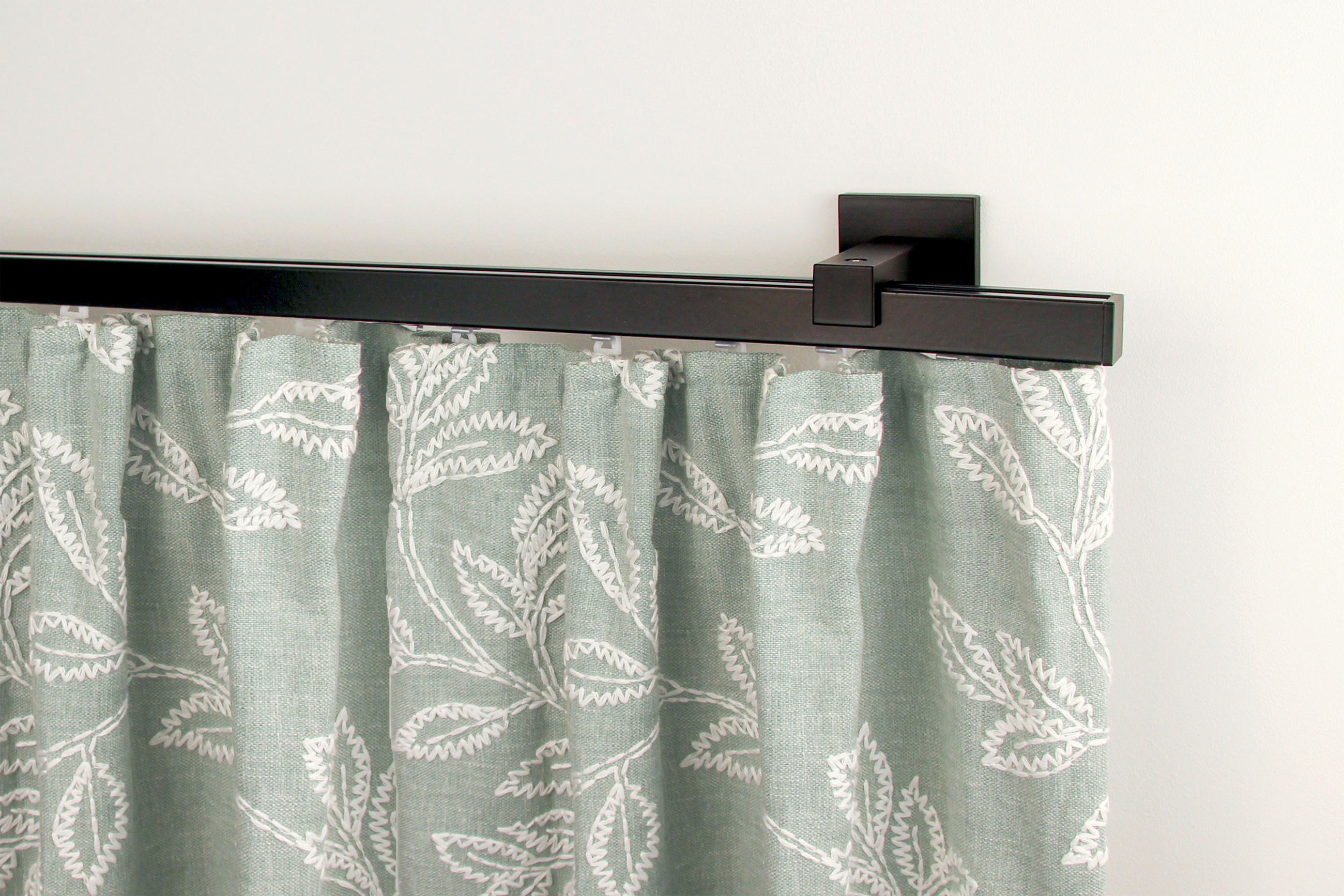 VORHANGSTANGENSET 330 cm  - Schwarz, Basics, Metall (330cm)