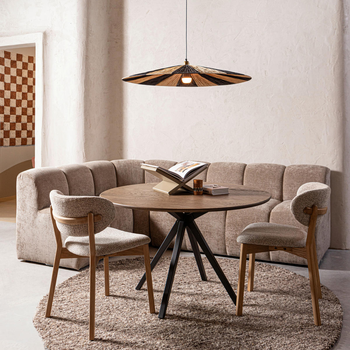 TISCHGESTELL in Metall   - Schwarz, MODERN, Metall (80/72/80cm) - Livetastic