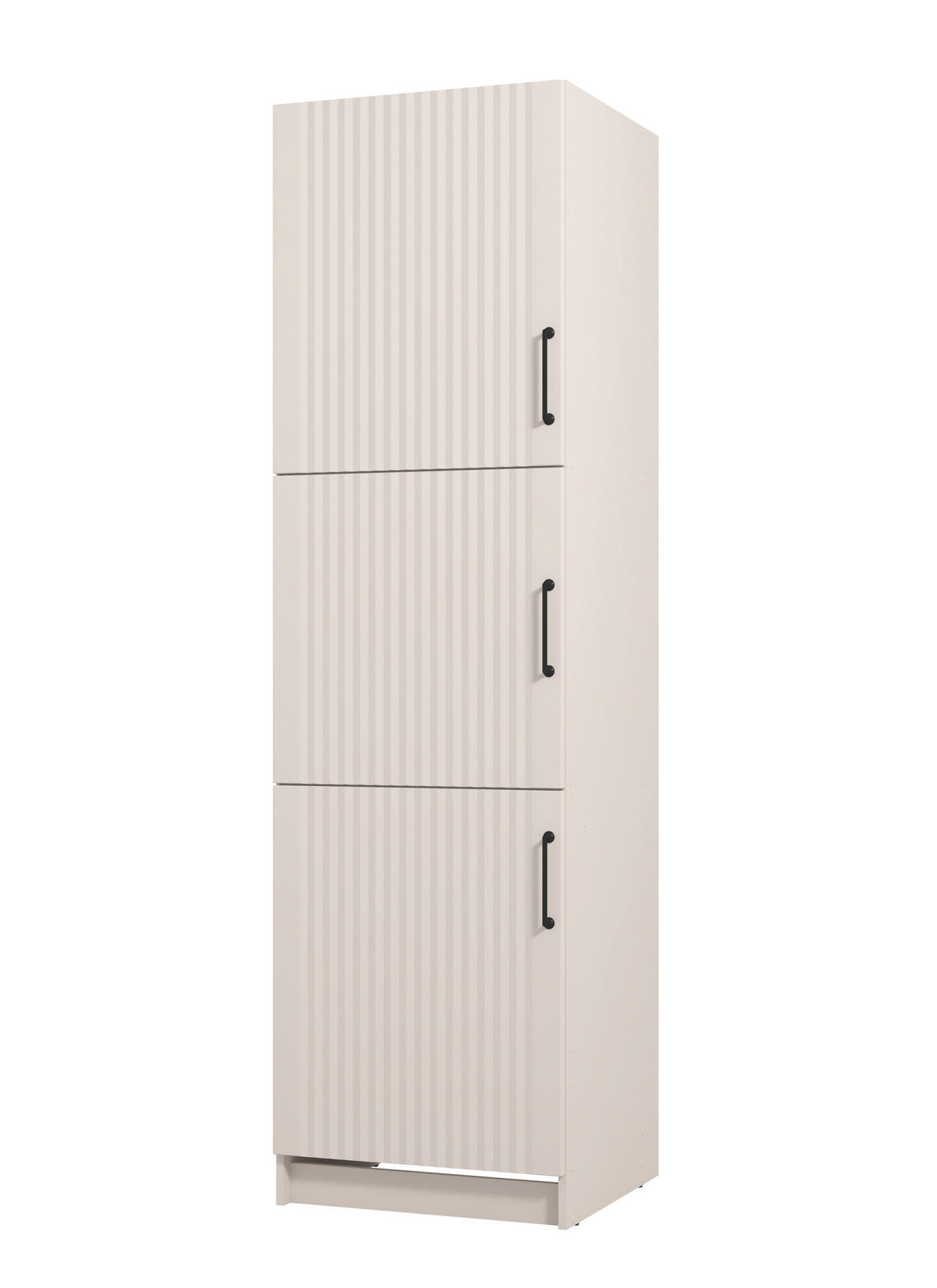 EDÉNYTÁROLÓ SZEKRÉNY - ezüsttölgy, Basics, faalapú anyag (60/217/58cm) - Carryhome