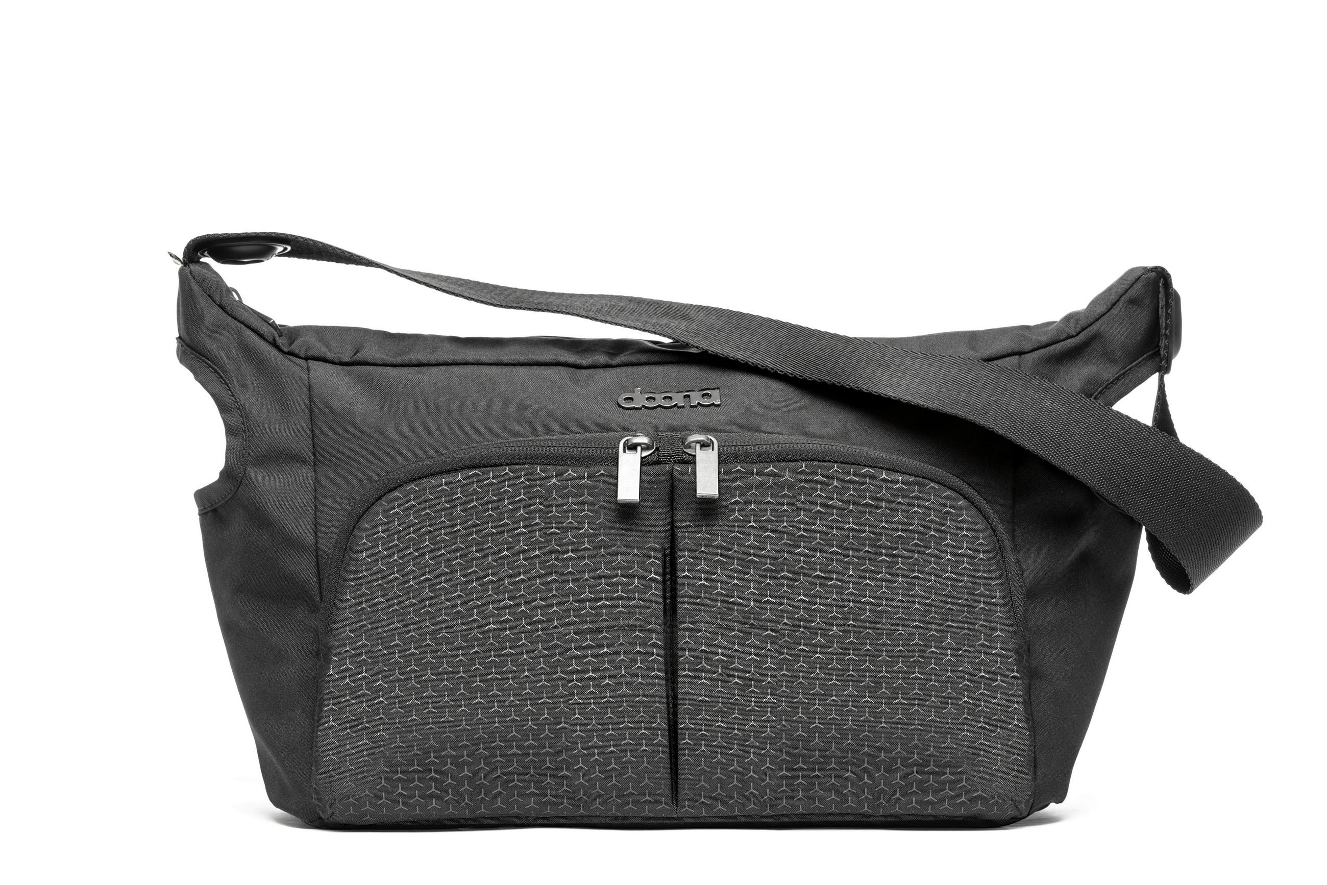 WICKELTASCHE - Schwarz, Basics, Textil (30/15/20cm) - Doona