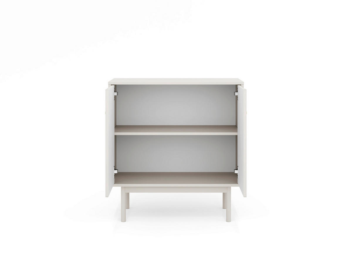 SIDEBOARD Majuro  in 79/82/39 cm  - Kaschmir/Goldfarben, LIFESTYLE, Holzwerkstoff/Metall (79/82/39cm) - MID.YOU