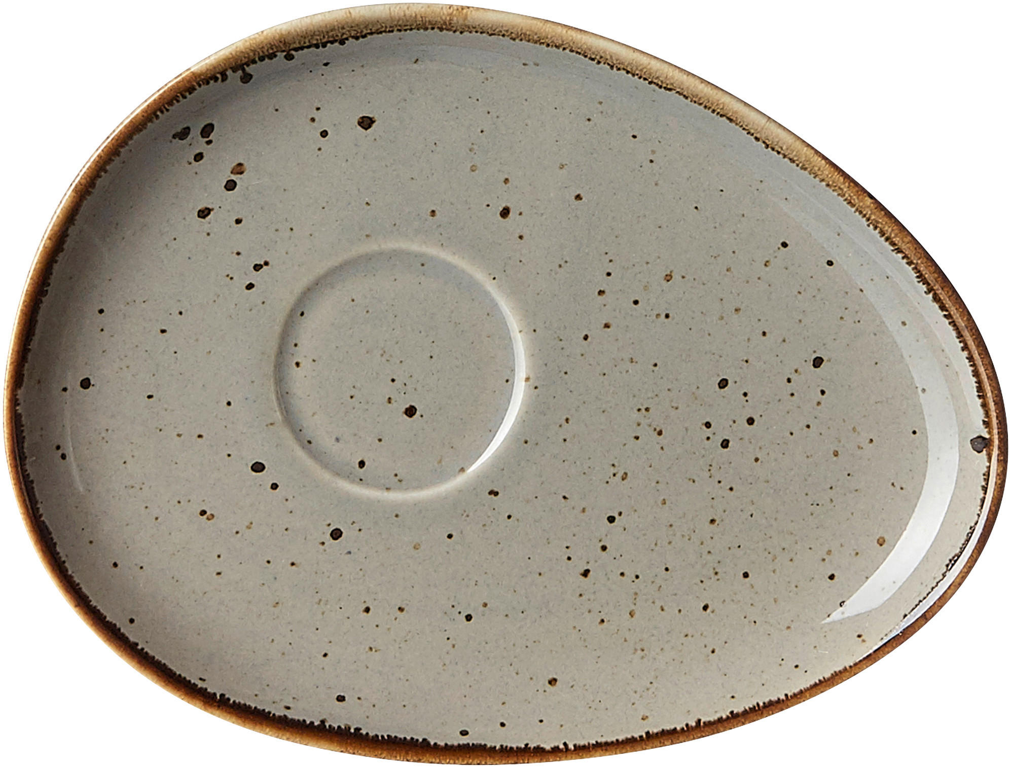 ESPRESSO-UNTERTASSE Taste  - Taupe, Basics, Keramik (14/11/2cm) - Ritzenhoff Breker