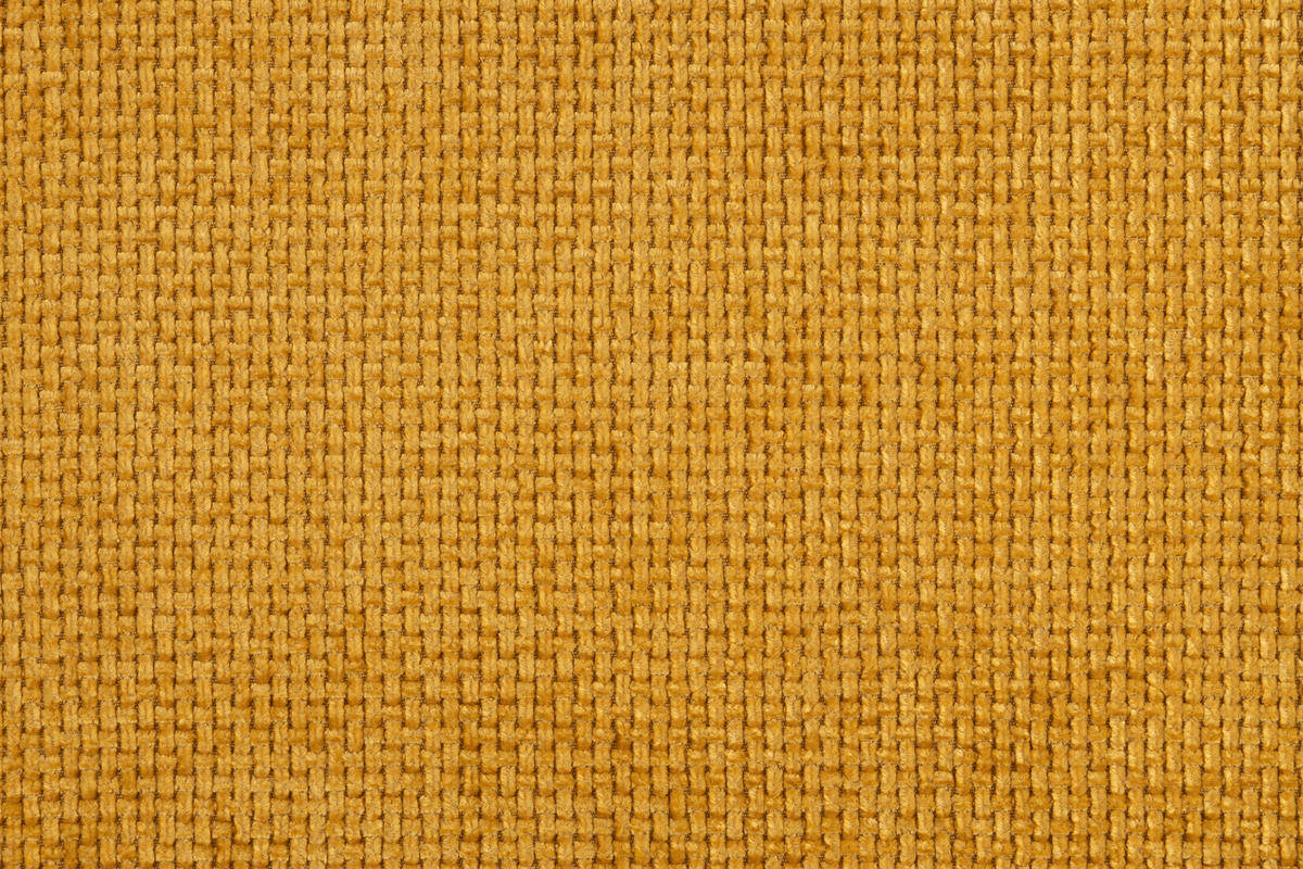 SCHLAFSOFA  mit Liegefunktion, Schlafen auf Sitzhöhe, Rücken echt Chenille Gelb  - Gelb/Schwarz, KONVENTIONELL, Textil/Metall (235/90/104cm) - Carryhome
