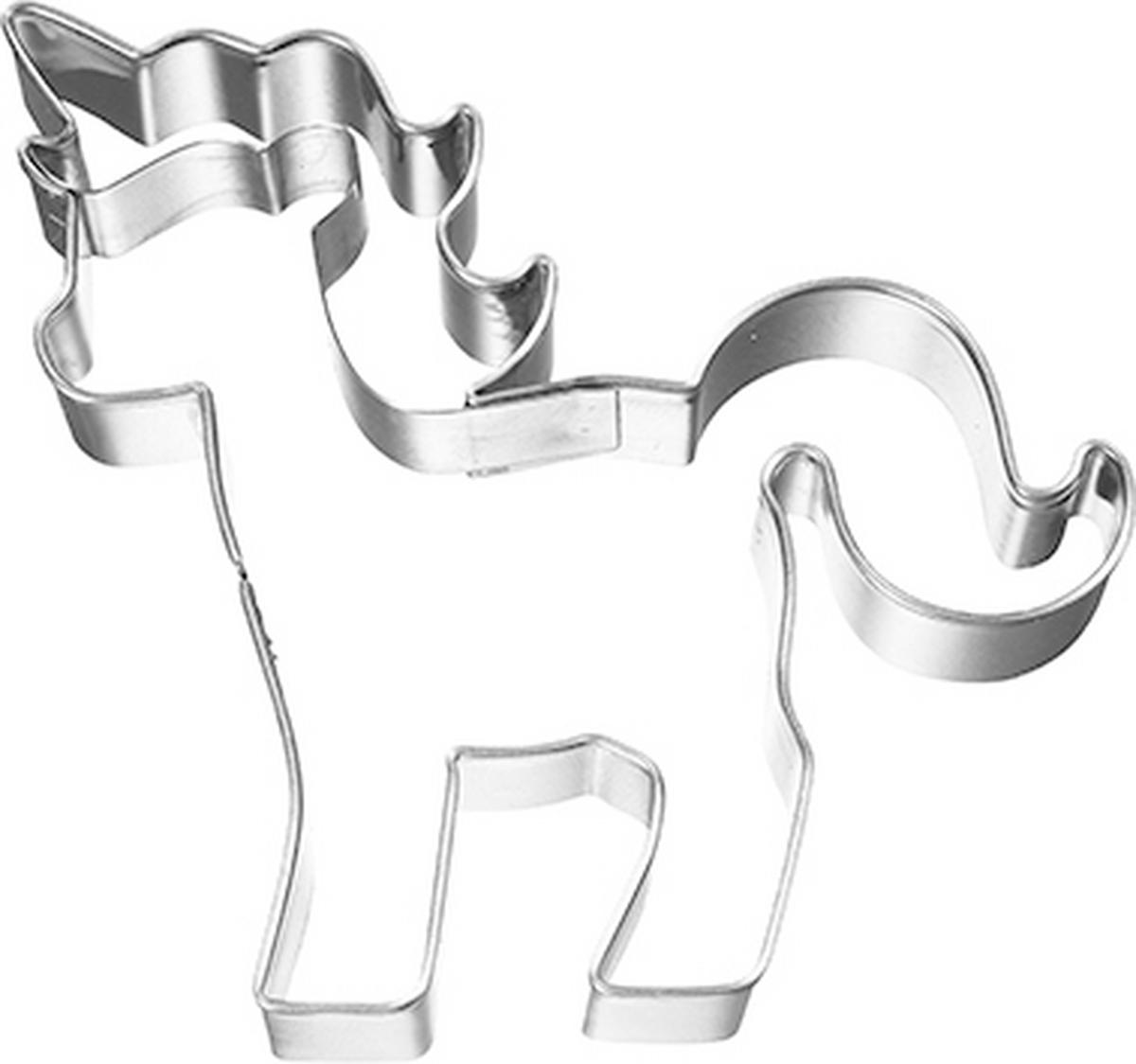 KEKSAUSSTECHFORM - Edelstahlfarben, Konventionell, Metall (8,5/2,5/8,1cm) - Birkmann