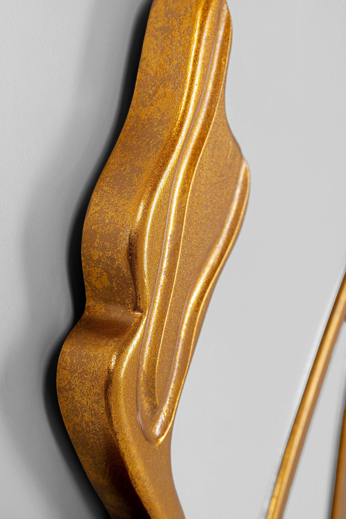 WANDSPIEGEL 100/100/2,5 cm  - Goldfarben, MODERN, Glas/Holzwerkstoff (100/100/2,5cm) - Ambia Home