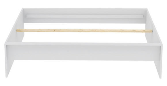 BETTRAHMEN 180/200 cm  in Weiß  - Weiß, KONVENTIONELL, Holzwerkstoff (180/200cm) - Hom`in