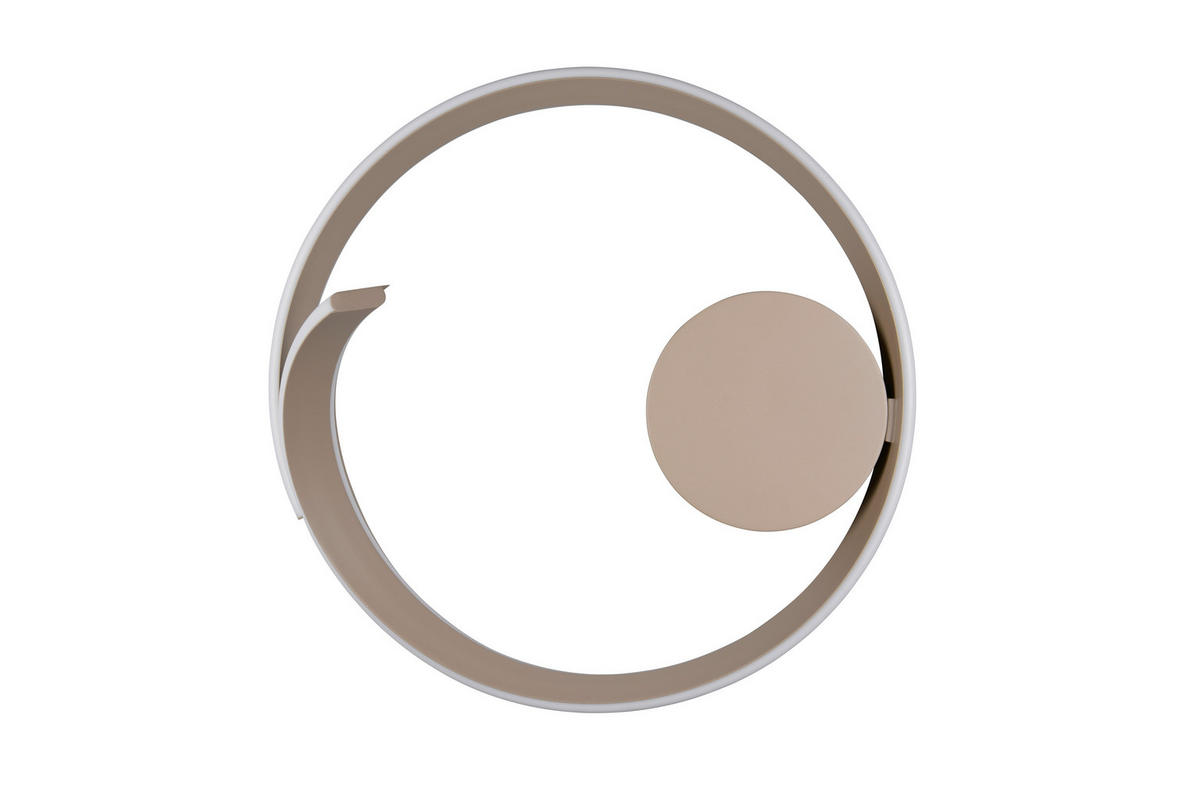 LED-DECKENLEUCHTE CIRONDA  - Beige, Design, Metall (59,5/26,5/58,7cm) - Cinque