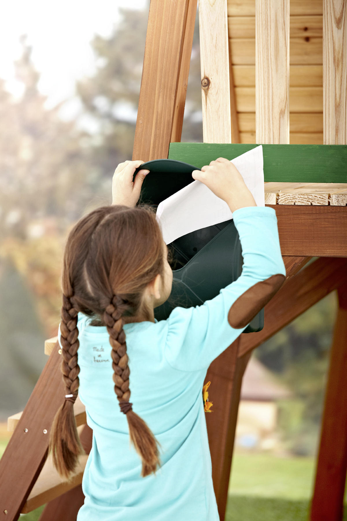 SPIELTURM 435/291/180 cm SPIELTURM MAX  - Braun/Naturfarben, KONVENTIONELL, Holz (435/291/180cm) - Ambia Garden