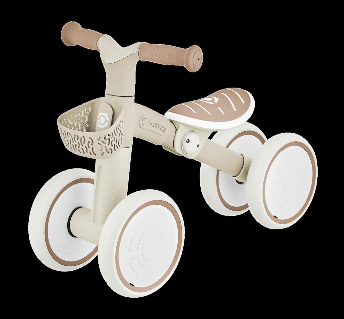 LAUFRAD LEARNING BIKE ECO  - Taupe, Basics, Kunststoff (57,9/22,7/42,1cm) - GLOBBER