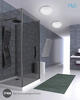 BADEZIMMER-DECKENLEUCHTE 37 cm  - Weiß, Design, Kunststoff (37cm) - Celina