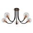 LED-DECKENLEUCHTE - Klar/Goldfarben, LIFESTYLE, Glas/Metall (128/65cm) LED-DECKENLEUCHTE - Klar/Goldfarben, LIFESTYLE, Glas/Metall (128/65cm)