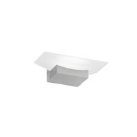 LED-WANDLEUCHTE Bowl   - Weiß/Nickelfarben, Design, Glas/Metall (20/7/11cm) - Fischer & Honsel