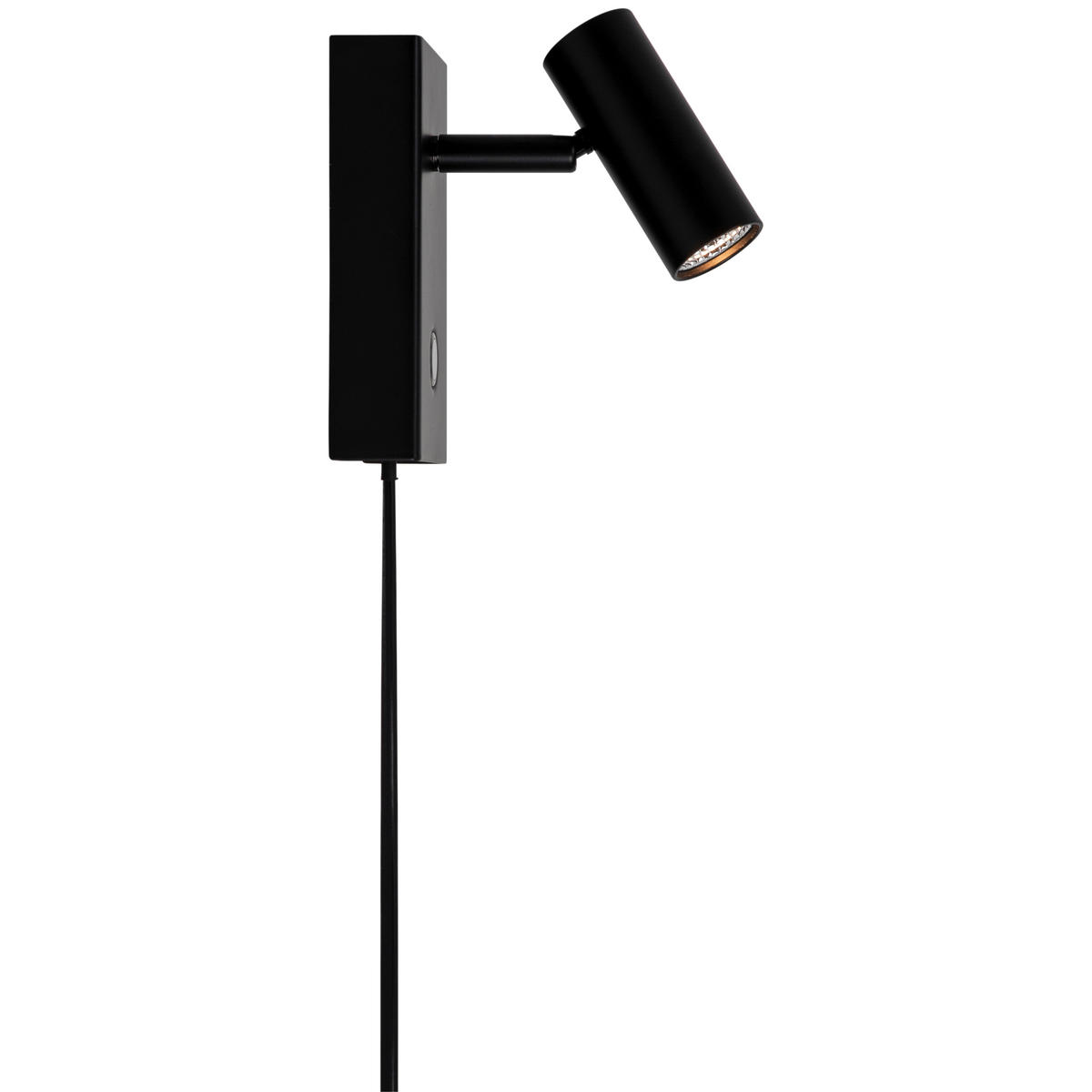 WANDLEUCHTE 7/12/12 cm   - Schwarz, Design, Metall (7/12/12cm) - Nordlux