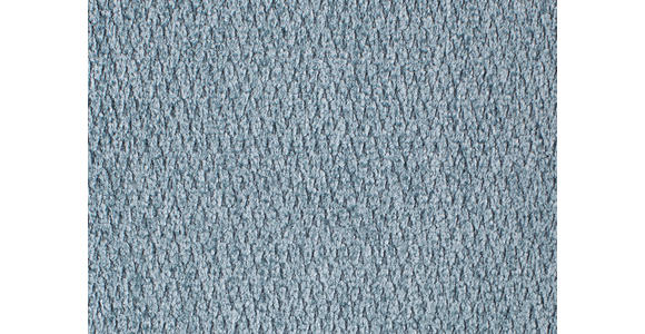 ECKSOFA in Chenille Blau  - Blau/Schwarz, Design, Textil/Metall (180/310cm) - Dieter Knoll