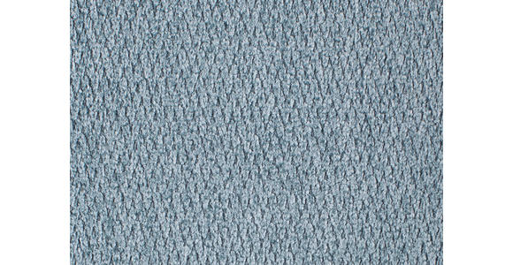 ECKSOFA in Chenille Blau 180/310 cm - Blau/Schwarz, Design, Textil/Metall (180/310cm) - Dieter Knoll