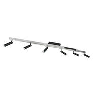 LED-STRAHLER Zeno 180/23/8,5 cm   - Schwarz/Alufarben, Basics, Metall (180/23/8,5cm) - Trio Leuchten