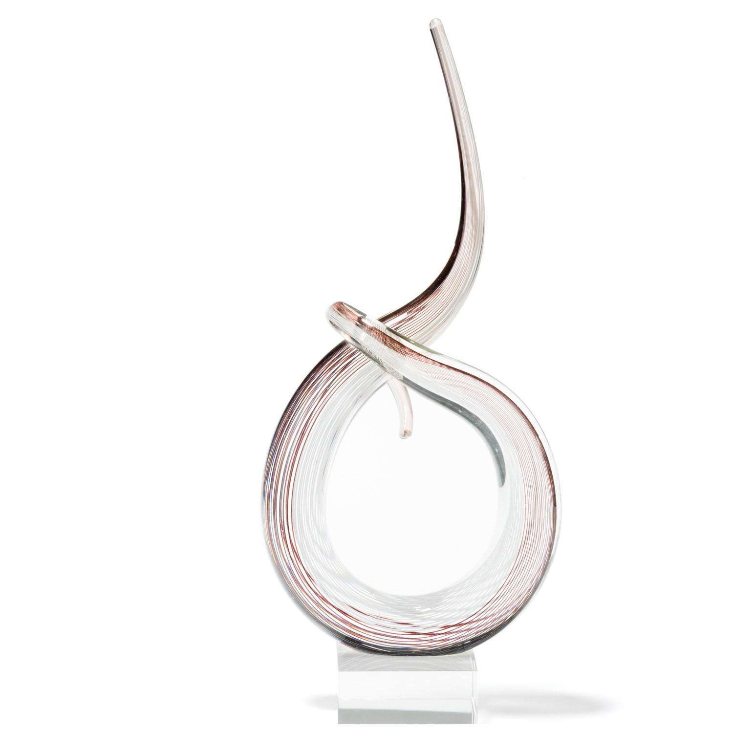 SKULPTUR - Multicolor, Basics, Glas (20/50/10cm) - Leonardo