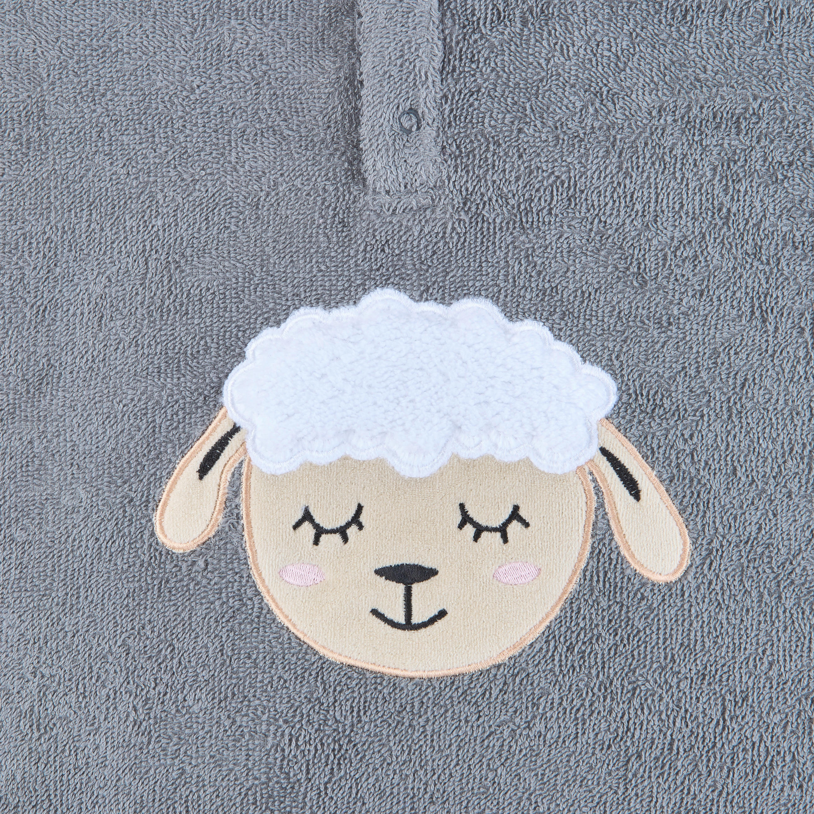 PONČO - antracitová, Trend, textil - Patinio