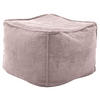 HOCKER in Textil Altrosa  - Altrosa, Design, Textil (66/40/66cm) - Lomoco