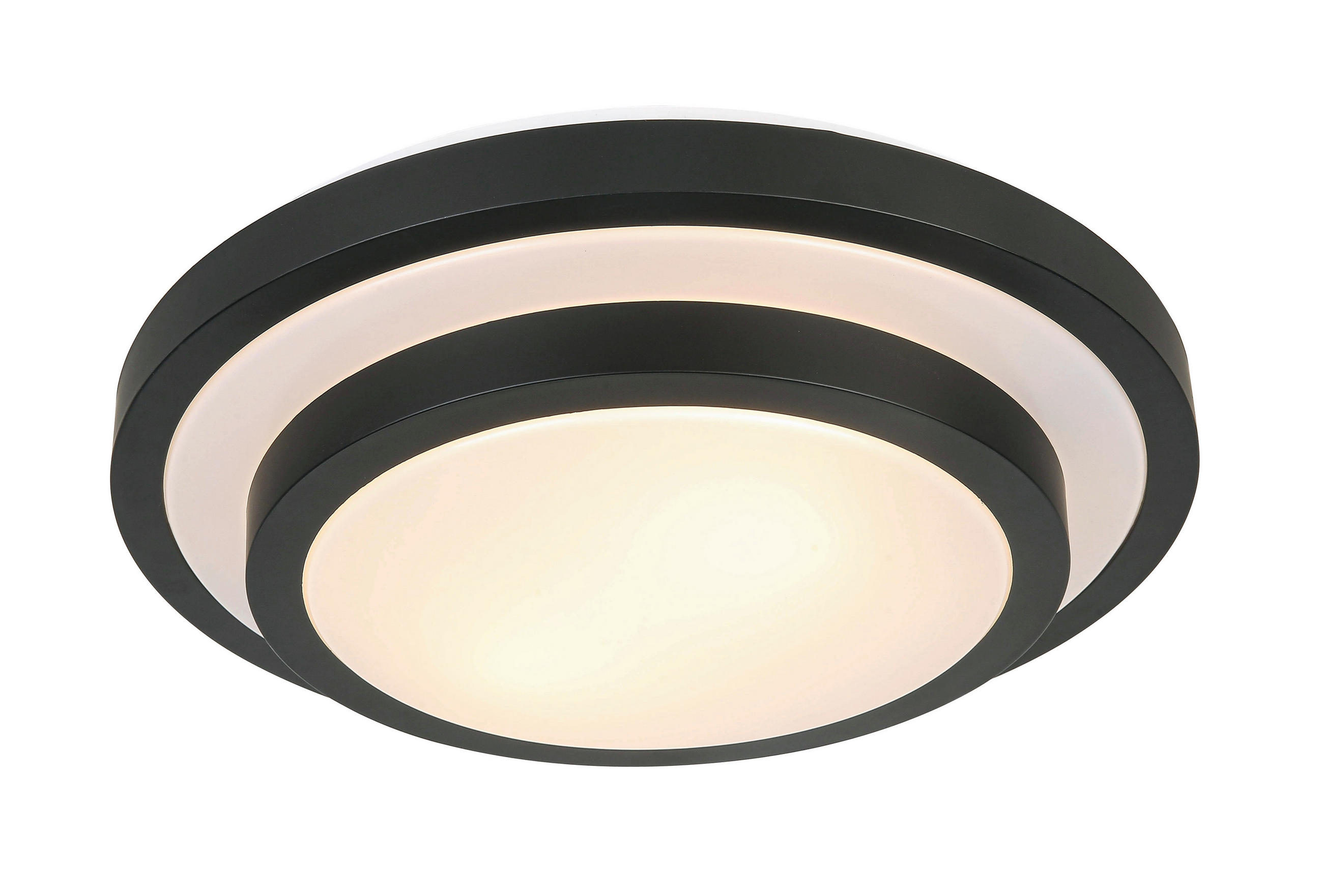 PLAFONJERA  - bela/crna, Osnovno, metal/plastika (39/9cm) - Boxxx