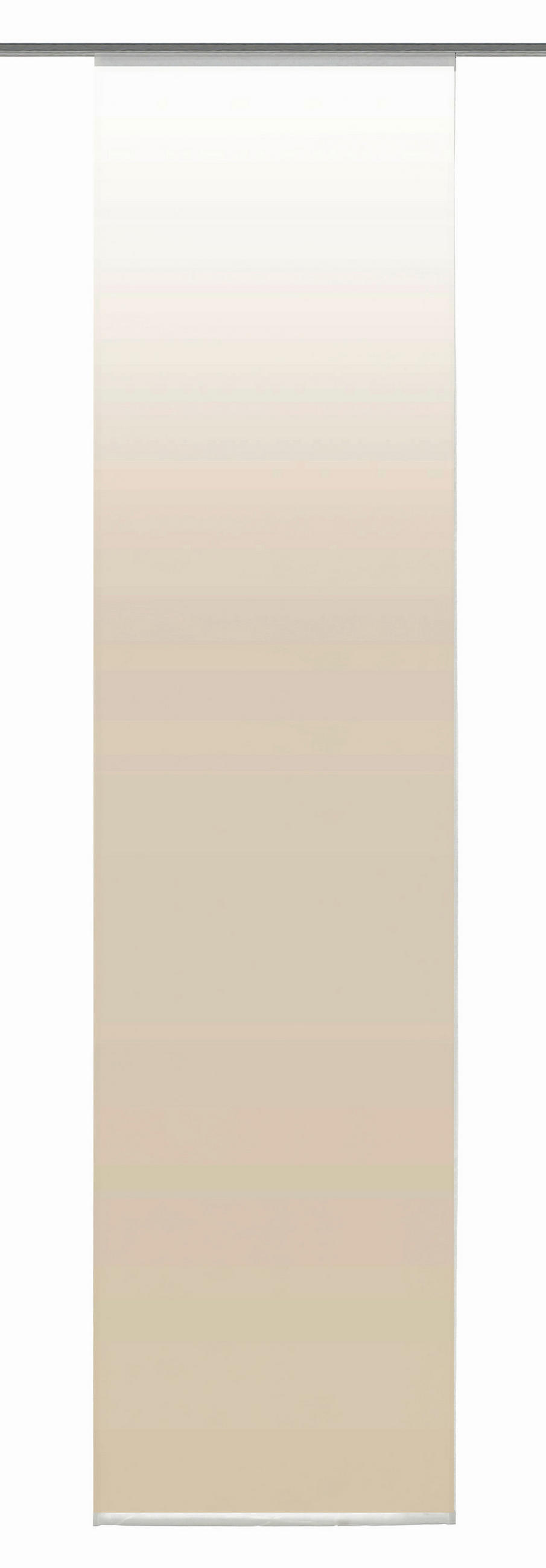 FLÄCHENVORHANG   blickdicht   60/245 cm  - Sandfarben, Design, Textil (60/245cm)