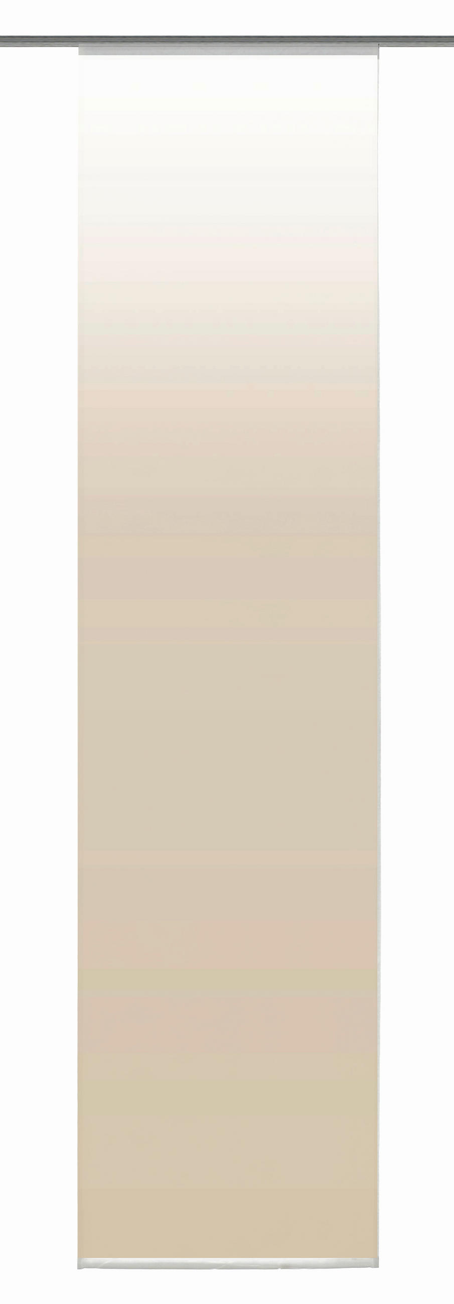 FLÄCHENVORHANG   blickdicht   60/245 cm  - Sandfarben, Design, Textil (60/245cm)