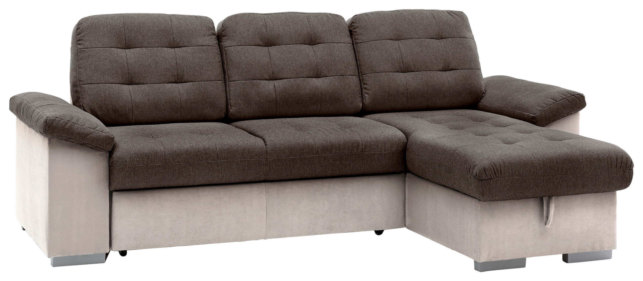 KOTNA SEDEŽNA GARNITURA, mikrovlakna  - Moderno, tekstil (232/148cm) - Stylife