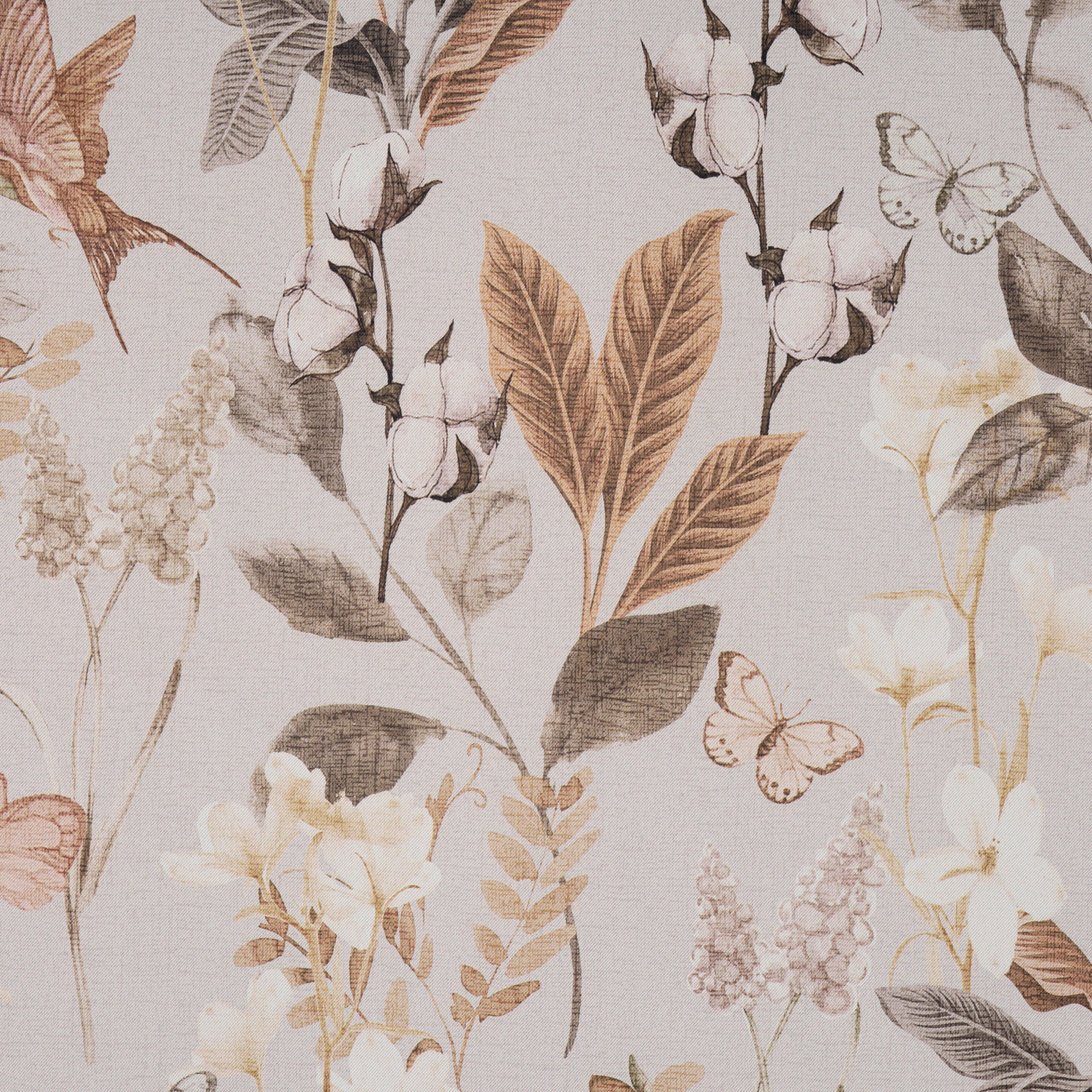 DEKOSTOFF per lfm Verdunkelung  - Grau, KONVENTIONELL, Textil (145cm) - Esposa