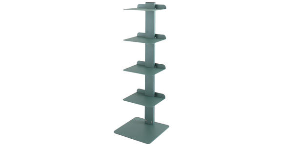 REGAL Mintgrün  40/120/26 cm  - Mintgrün, Design, Metall (40/120/26cm) - Novel