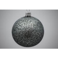 CHRISTBAUMKUGEL 7 cm  - Dunkelrot, Basics, Glas/Metall (7cm) - X-Mas