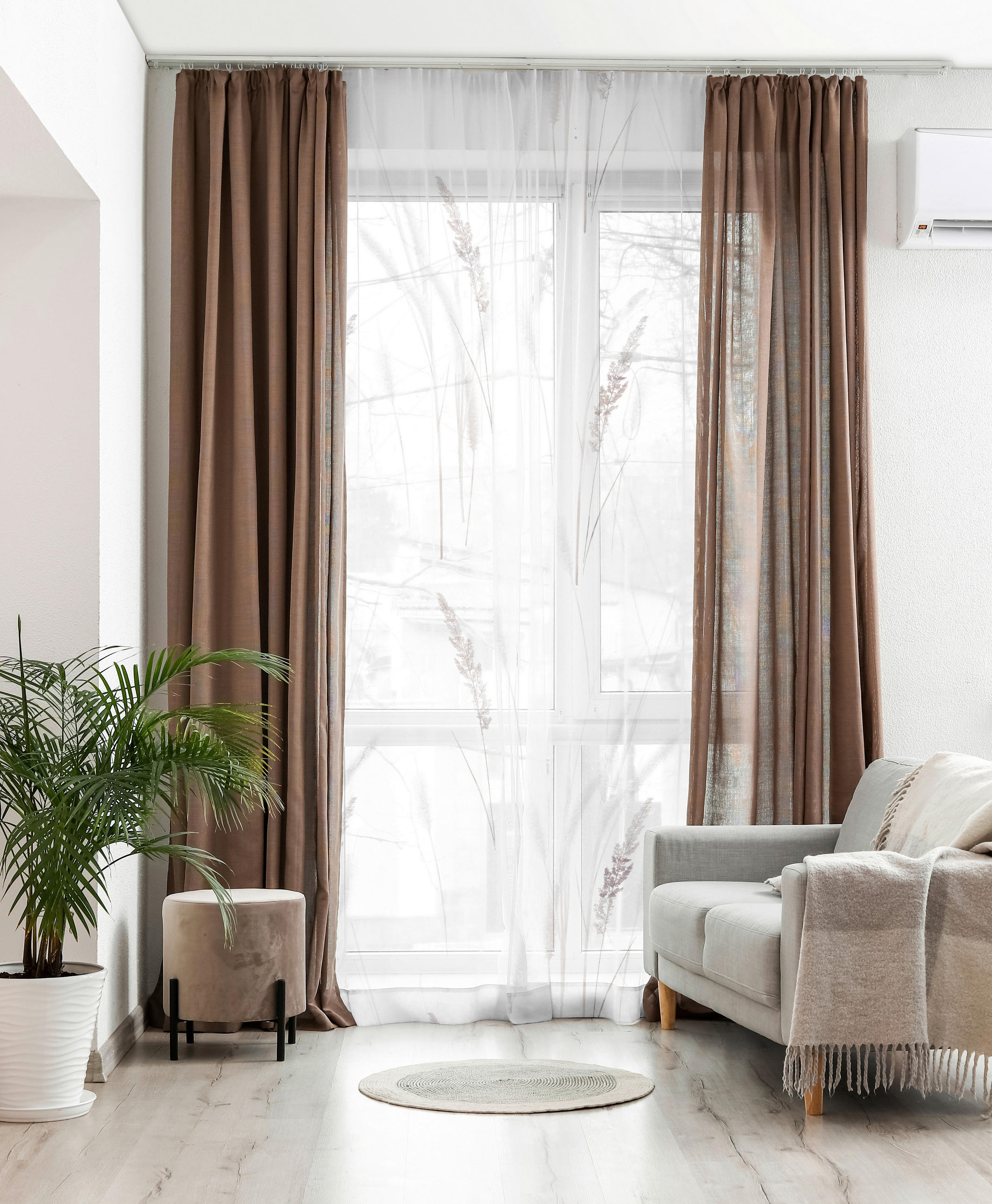 STORE per lfm  - Rotbraun, Design, Textil (300cm) - Esposa
