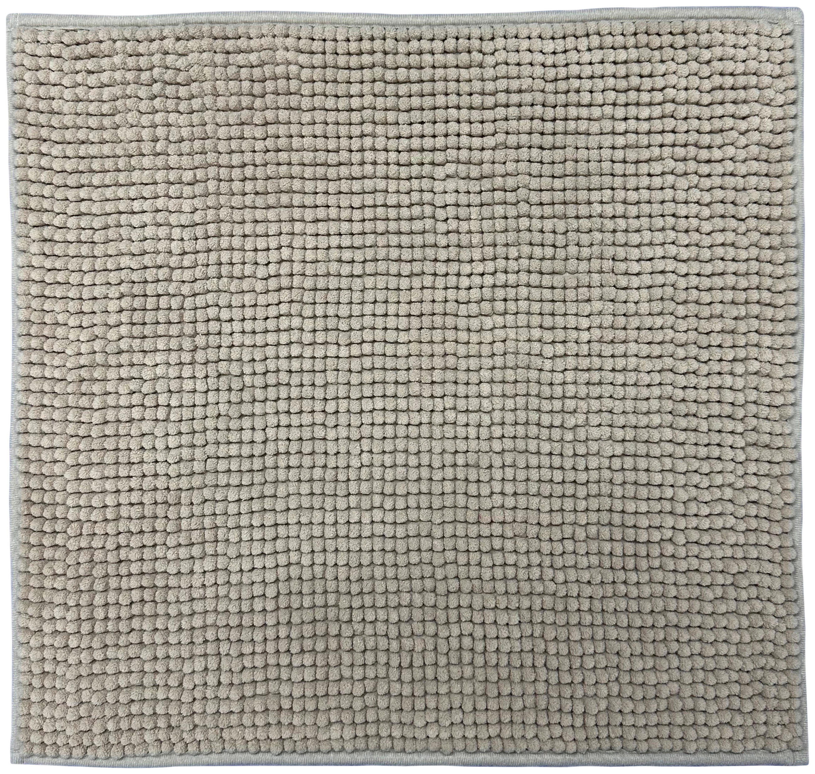 KÚPEĽŇOVÁ PREDLOŽKA, 50/50 cm - piesková, Basics, textil/plast (50/50cm) - Esposa