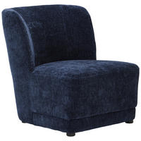 SESSEL Flachgewebe Blau    - Blau, Design, Holz/Textil (64/71/73cm) - MID.YOU