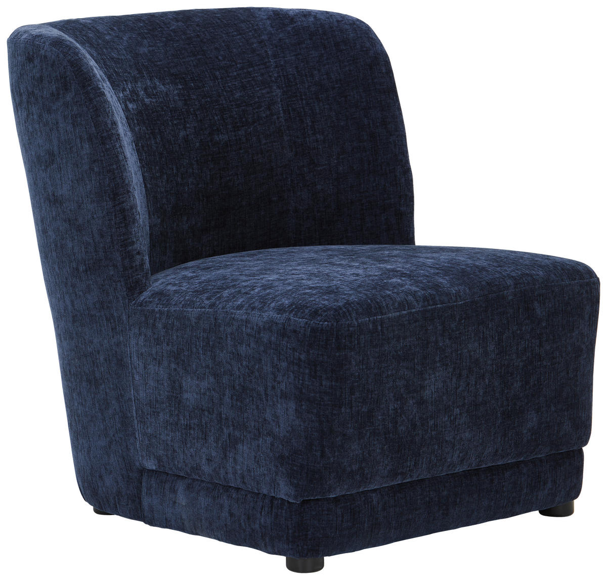 SESSEL Flachgewebe Blau    - Blau, Design, Holz/Textil (64/71/73cm) - MID.YOU