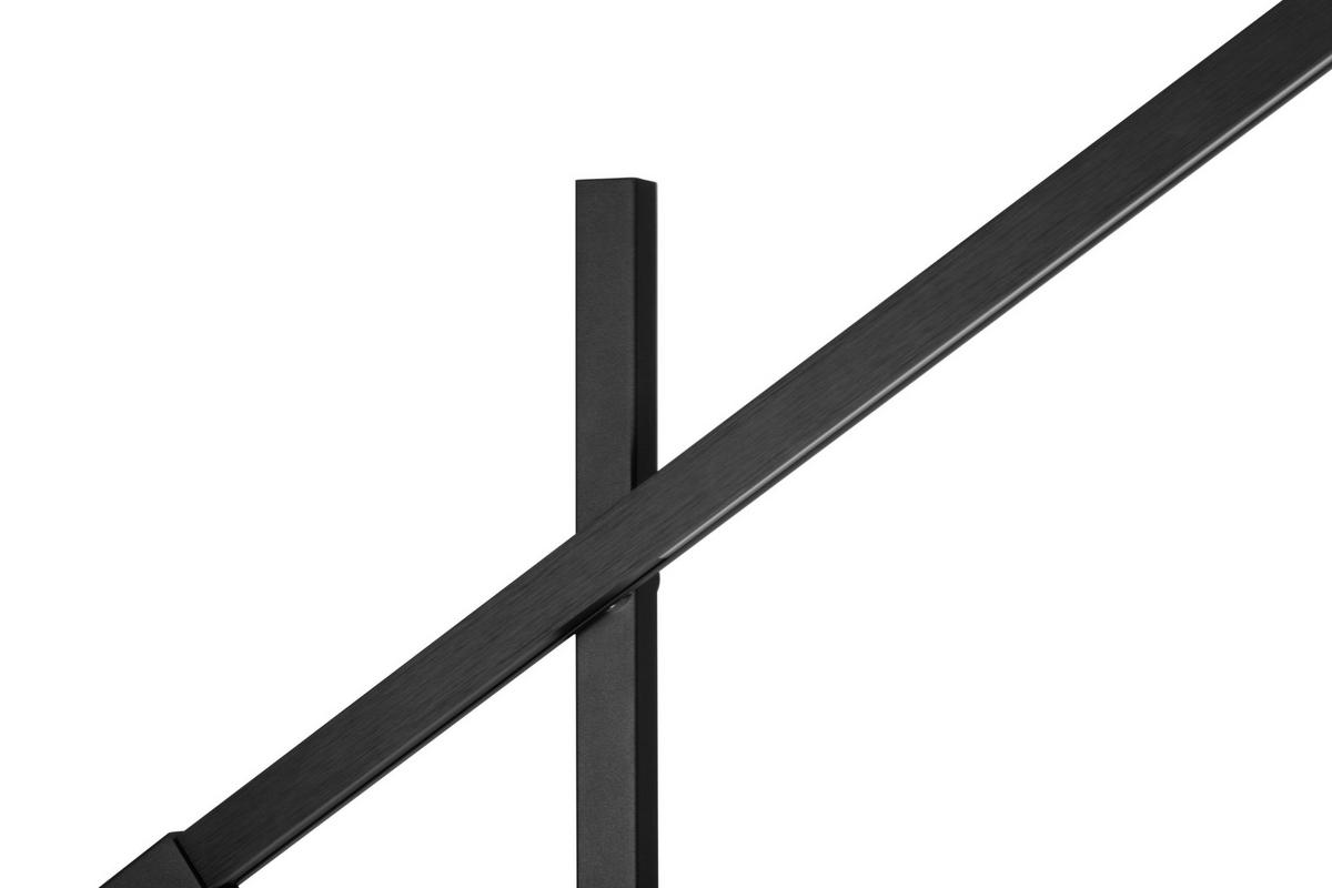 LED-STEHLEUCHTE 27-150/19/162-248 cm    - Schwarz, Design, Metall (27-150/19/162-248cm) - Dieter Knoll