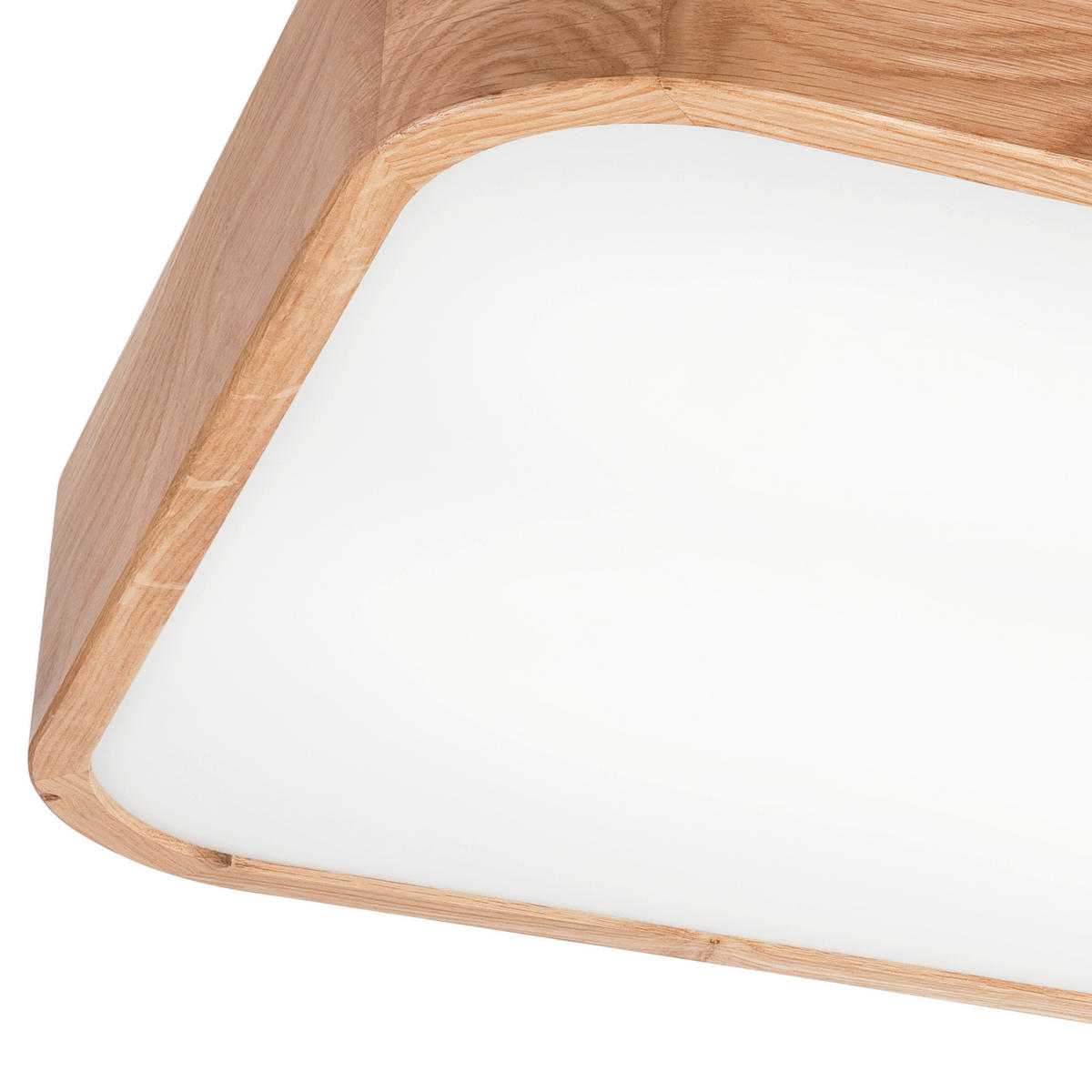 DECKENLEUCHTE  45/8 cm    - Honigeiche, Natur, Glas/Holz (45/8cm)