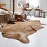 RINDERFELL 160/250 cm Beige, Naturfarben - Beige/Naturfarben, Basics, Leder/Weitere Naturmaterialien (160/250cm)