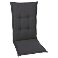 SESSELAUFLAGE Uni  - Grau, Design, Textil (50/7/108cm)