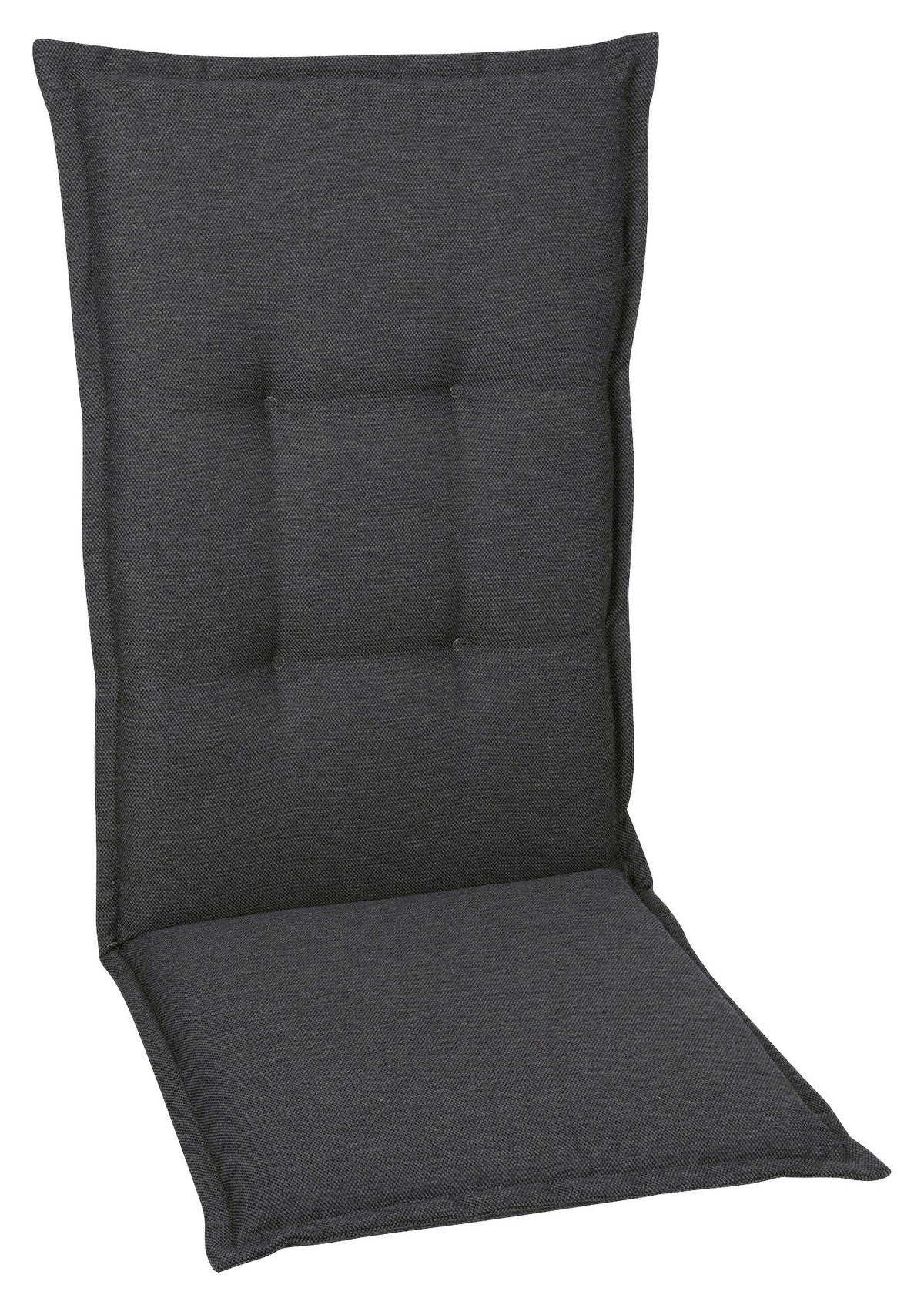 SESSELAUFLAGE Uni  - Grau, Design, Textil (50/7/108cm)