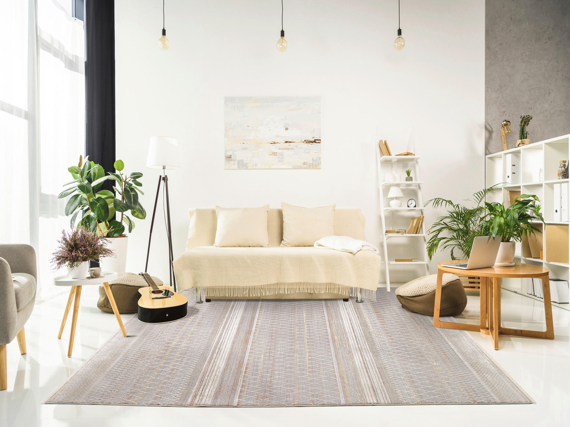 WEBTEPPICH 65/130 cm Tinto Maestro Gelb  - Gelb, Design, Textil (65/130cm) - Dieter Knoll