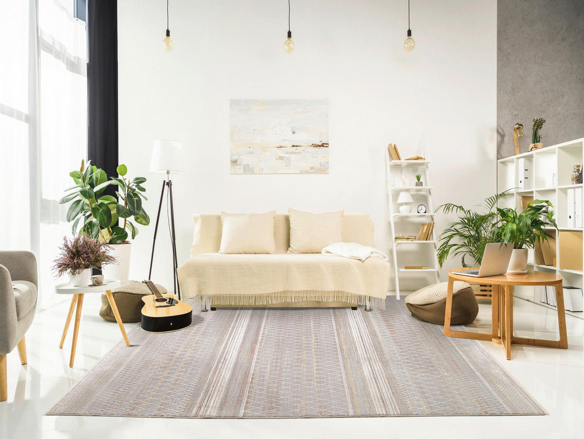 WEBTEPPICH 65/130 cm Tinto Maestro Gelb  - Gelb, Design, Textil (65/130cm) - Dieter Knoll