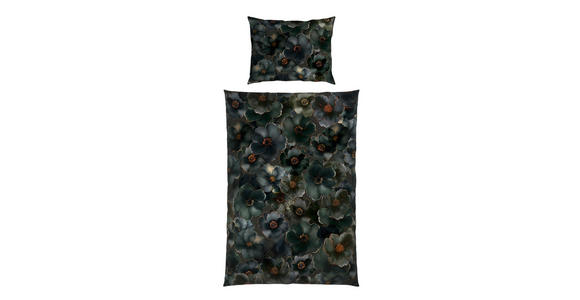 BETTWÄSCHE 334984 DECORUM GR 140X200 - Schwarz, Basics, Textil (140/200cm) - Novel