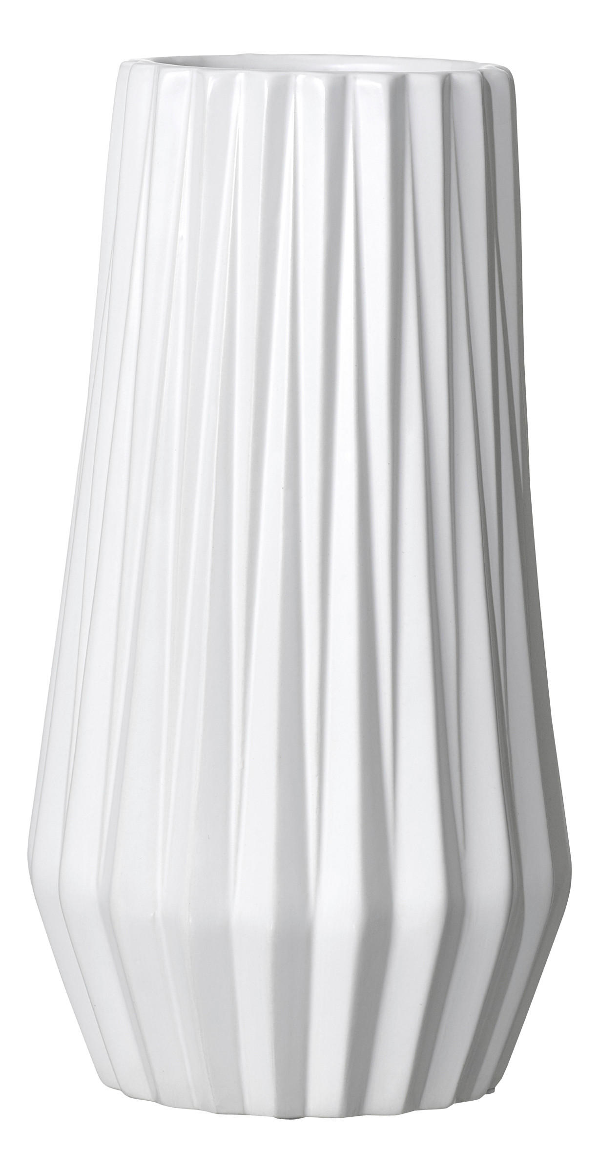 VASE Lagos 31 cm  - Weiß, KONVENTIONELL, Keramik (17/17/31cm) - Ritzenhoff Breker