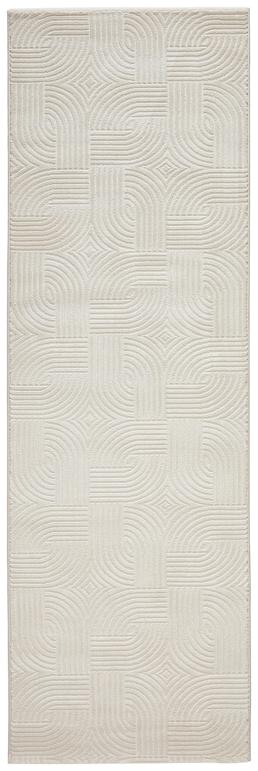 LÄUFER 80/250 cm Sahara  - Creme, Design, Textil (80/250cm) - Novel